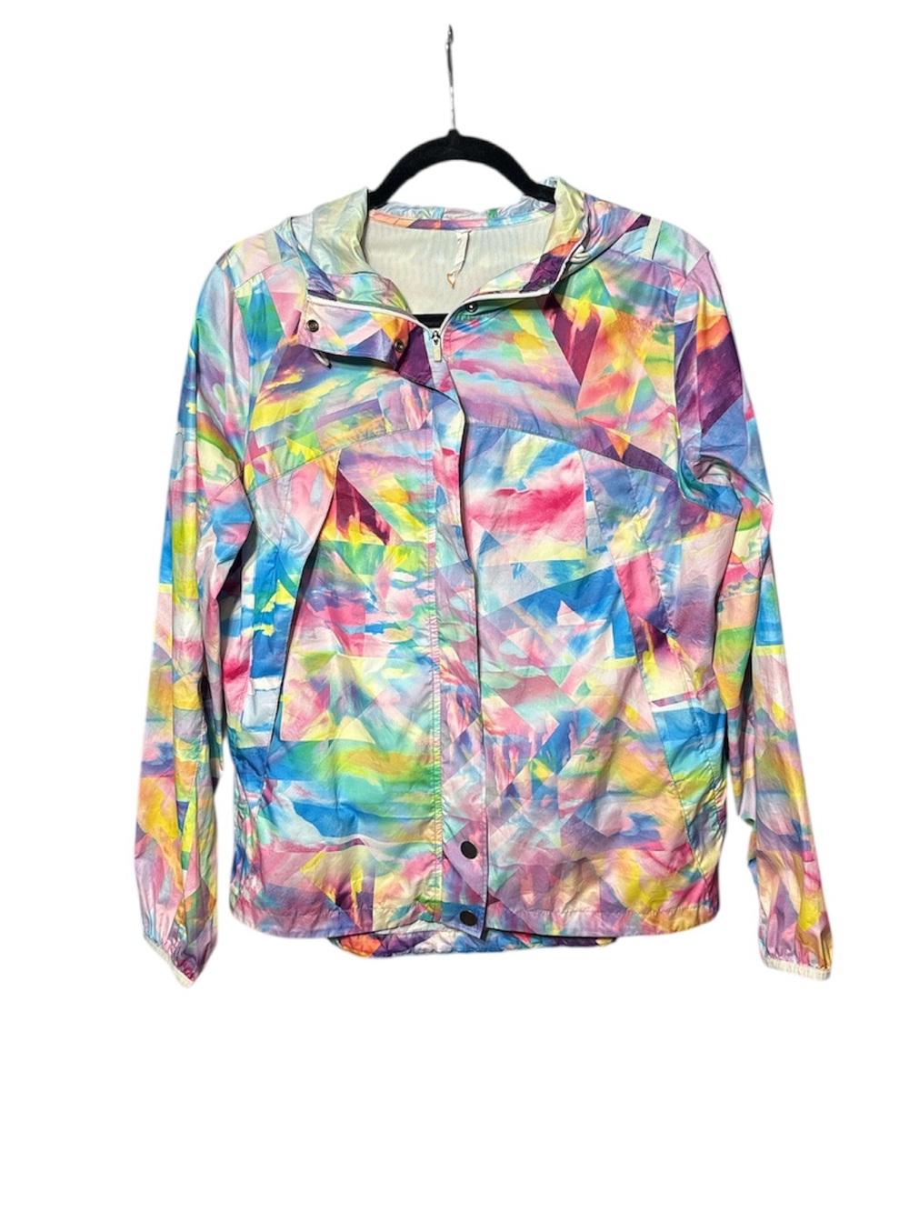 Lucy bright windbreaker running jacket M